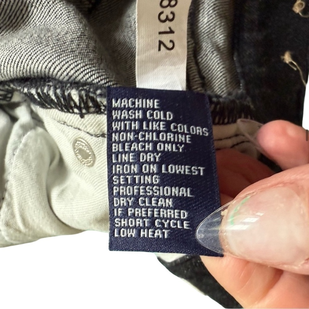 Madewell Black Slim Boyjean Jeans Relaxed Fit Size 27 Classic Denim Straight Leg - Picture 7 of 13